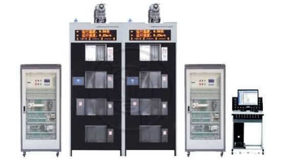 电梯控制技术综合实训装置, 透明仿真教学电梯模型